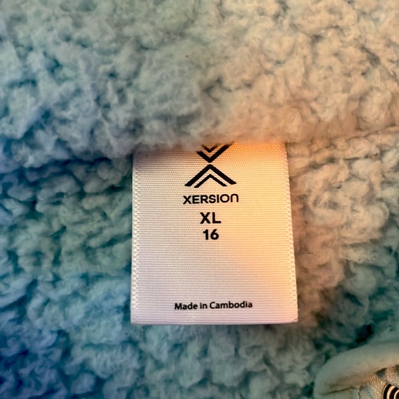 Fuzzy Jacket for winter, light blue, really soft, save $10 - Picture 3 of 3